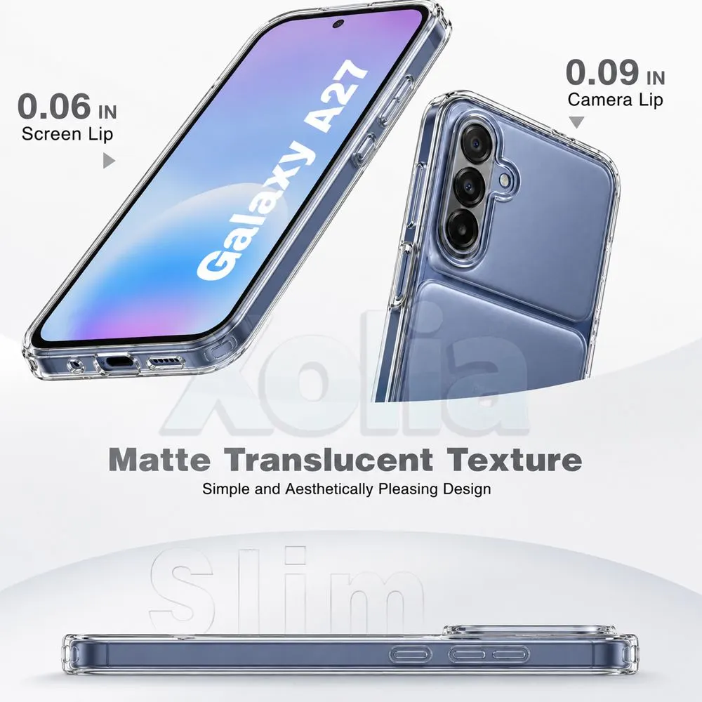 Xolia Back Cover for Samsung Galaxy A27 5G (Transparent, Shock Proof, Silicon, Pack of: 1) — image 5 of 5