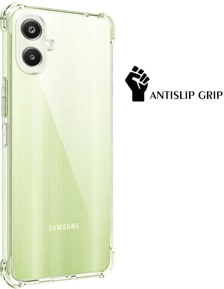 Micvir Back Cover for SAMSUNG Galaxy F06 5G (Transparent, Shock Proof, Plastic, Silicon, Pack of: 1) — image 4 of 5