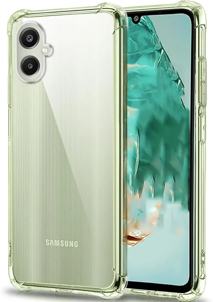 Micvir Back Cover for SAMSUNG Galaxy M06 5G (Transparent, Shock Proof, Plastic, Silicon, Pack of: 1)