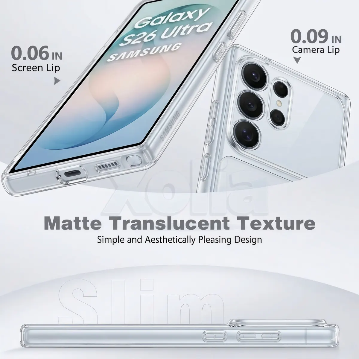 Xolia Back Cover for Samsung Galaxy S26 Ultra 5G (Transparent, Shock Proof, Silicon, Pack of: 1) — image 5 of 5