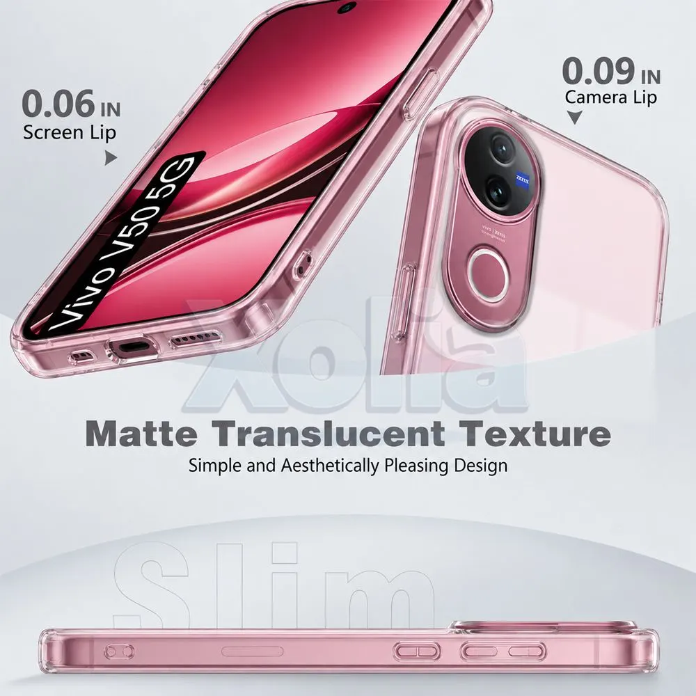Xolia Back Cover for iQOO Z10R 5G (Transparent, Shock Proof, Silicon, Pack of: 1) — image 5 of 5
