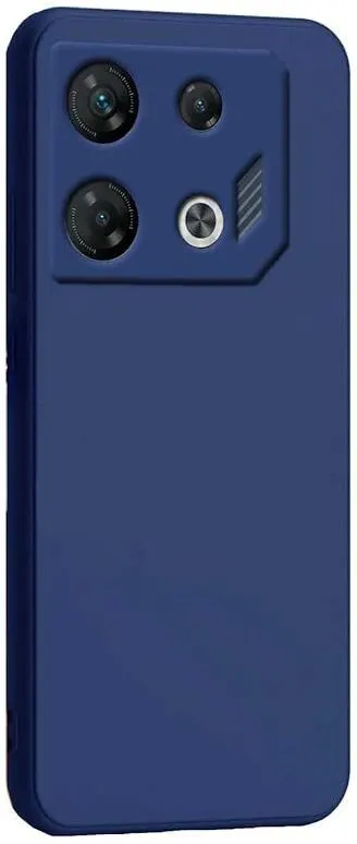 Micvir Back Cover for Infinix GT10 Pro (Blue, Dual Protection, Silicon, Pack of: 1) — image 2 of 5