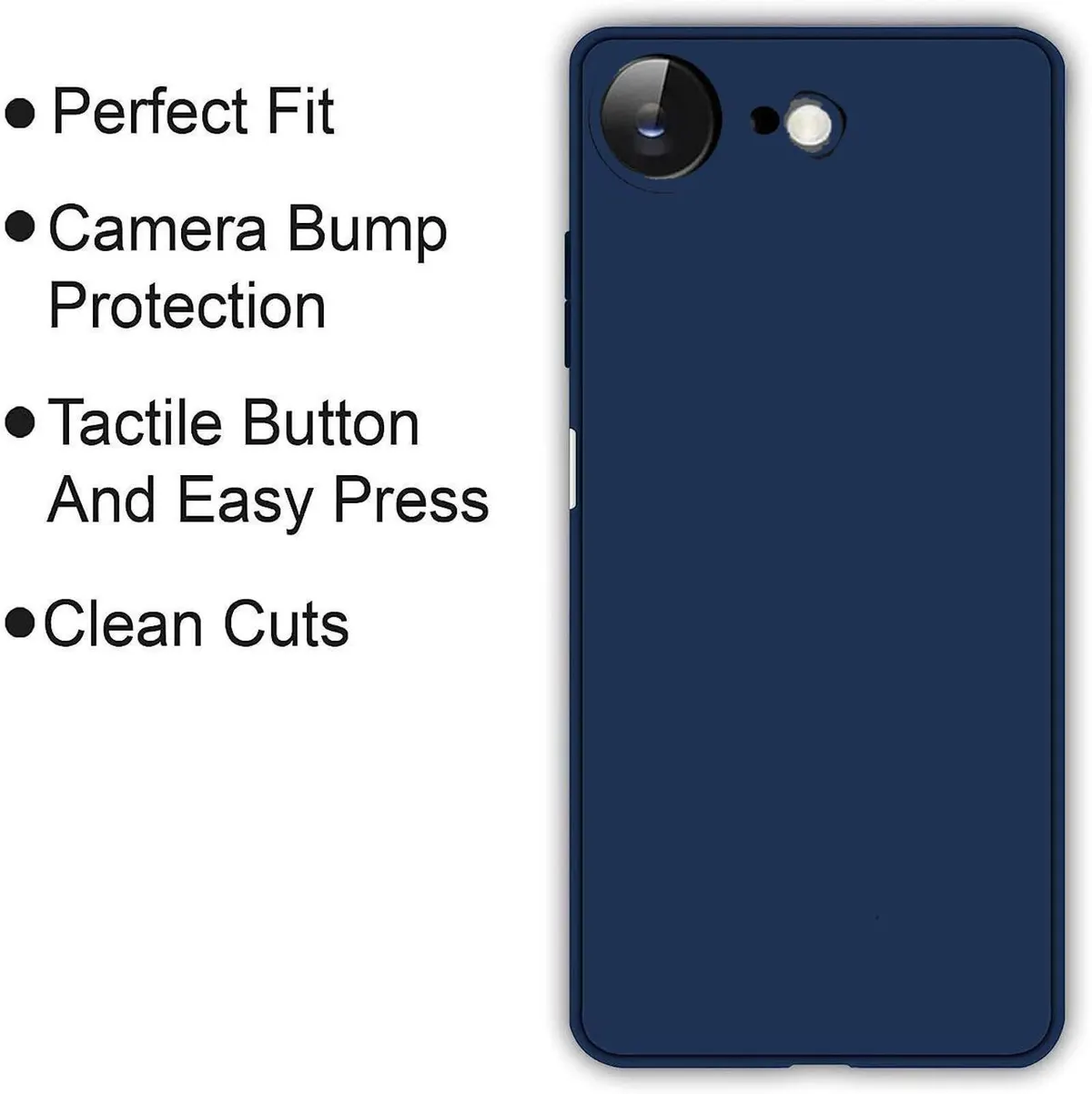 Xolia Back Cover for Apple iPhone 17e (Blue, Dual Protection, Silicon, Pack of: 1) — image 4 of 5