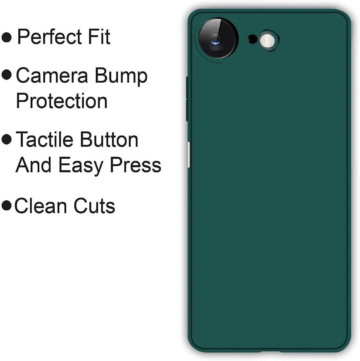 Xolia Back Cover for Apple iPhone 17e (Green, Dual Protection, Silicon, Pack of: 1) — image 4 of 5