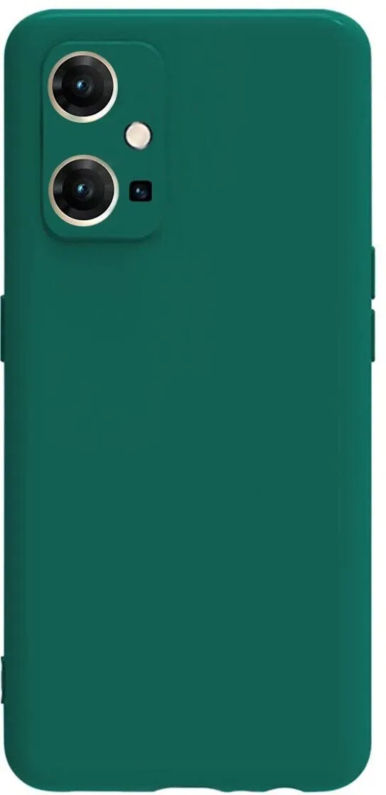 Micvir Back Cover for Iqoo Z6 (Green, Dual Protection, Silicon, Pack of: 1) — image 3 of 5