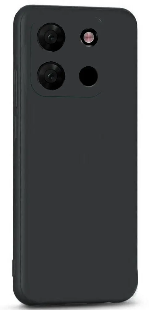 Micvir Back Cover for Itel A60 (Black, Dual Protection, Silicon, Pack of: 1) — image 2 of 5