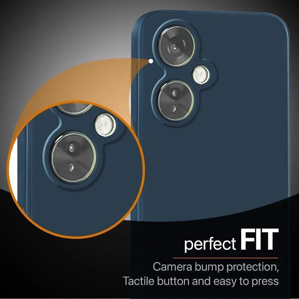 Micvir Back Cover for OnePlus Nord CE 3 Lite 5G (Blue, Dual Protection, Silicon, Pack of: 1) — image 2 of 5