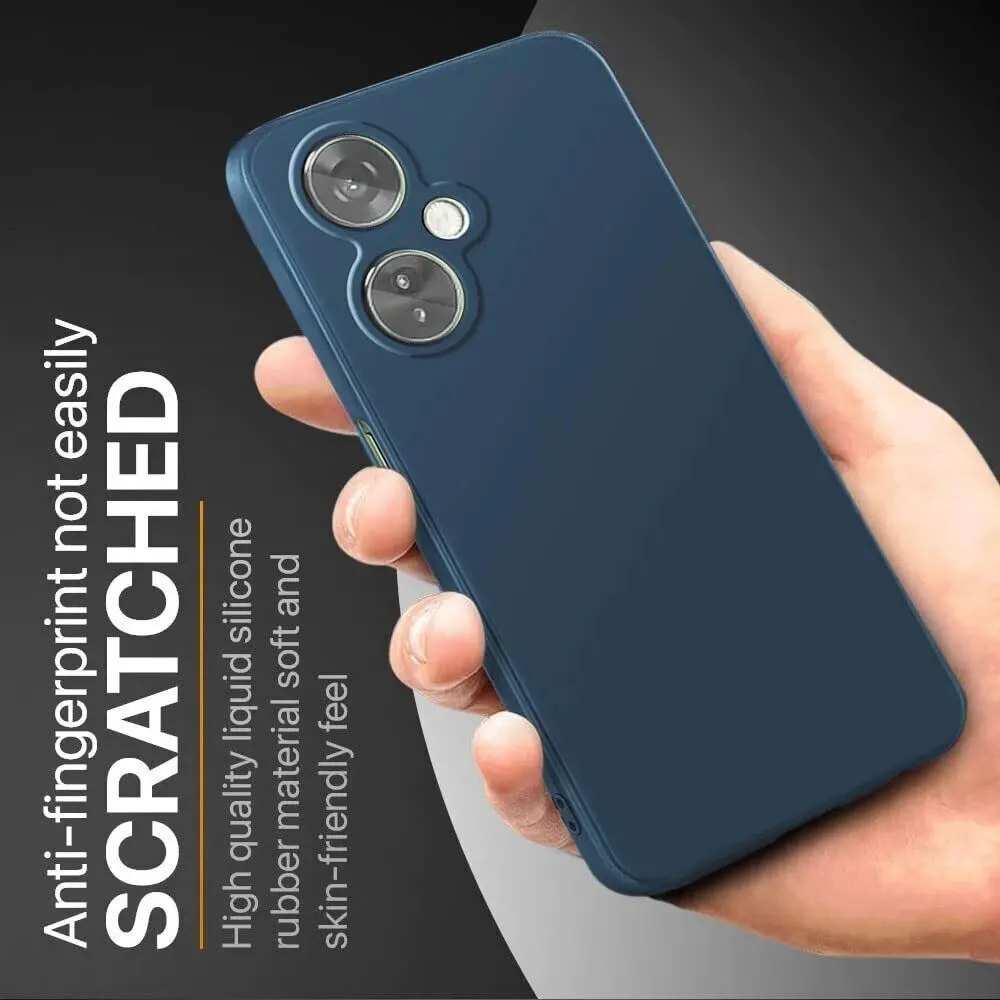 Micvir Back Cover for OnePlus Nord CE 3 Lite 5G (Blue, Dual Protection, Silicon, Pack of: 1) — image 3 of 5