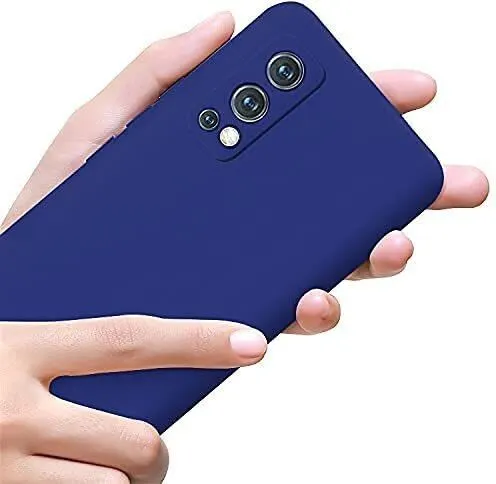 Micvir Back Cover for OnePlus Nord 2 5G (Blue, Dual Protection, Silicon, Pack of: 1) — image 2 of 5