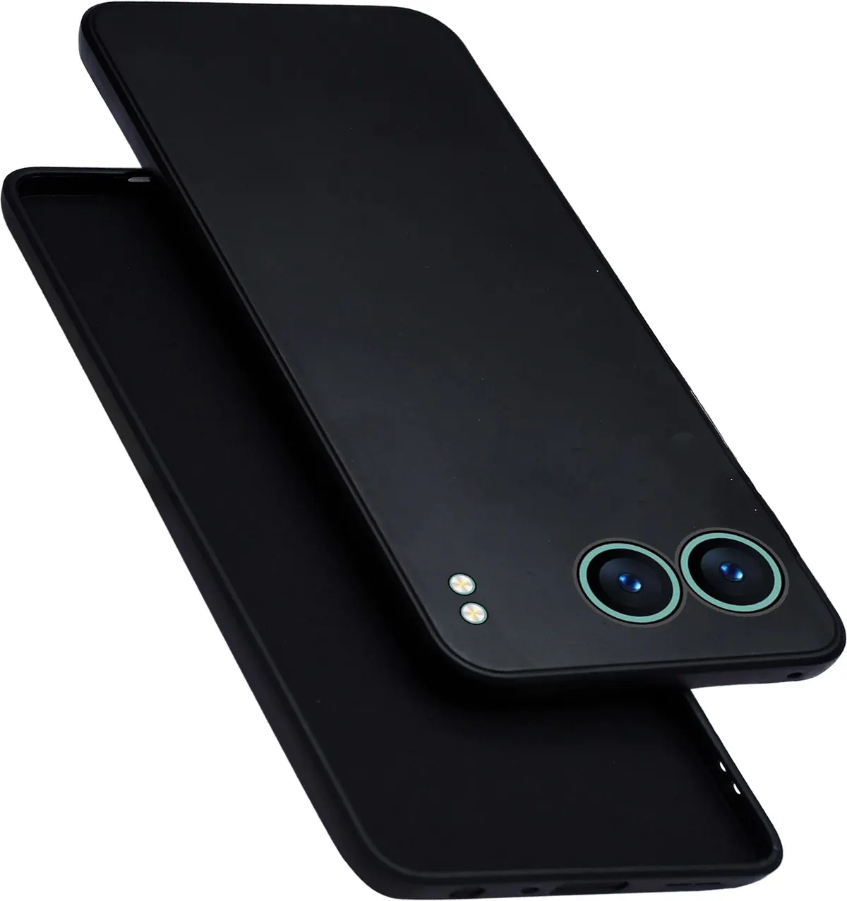 Micvir Back Cover for OnePlus Nord 4 5G (Black, Dual Protection, Silicon, Pack of: 1)