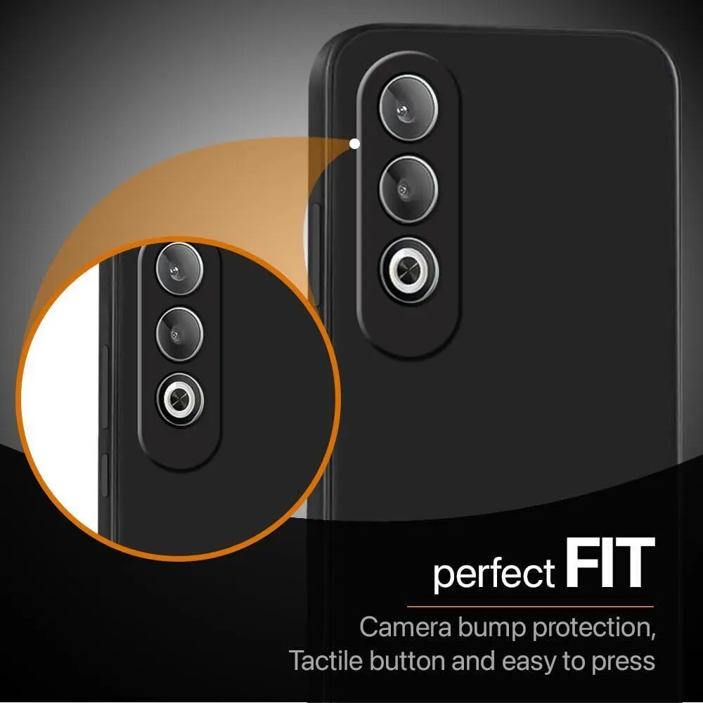 Micvir Back Cover for OnePlus Nord CE 4 5G (Black, Dual Protection, Silicon, Pack of: 1) — image 3 of 5