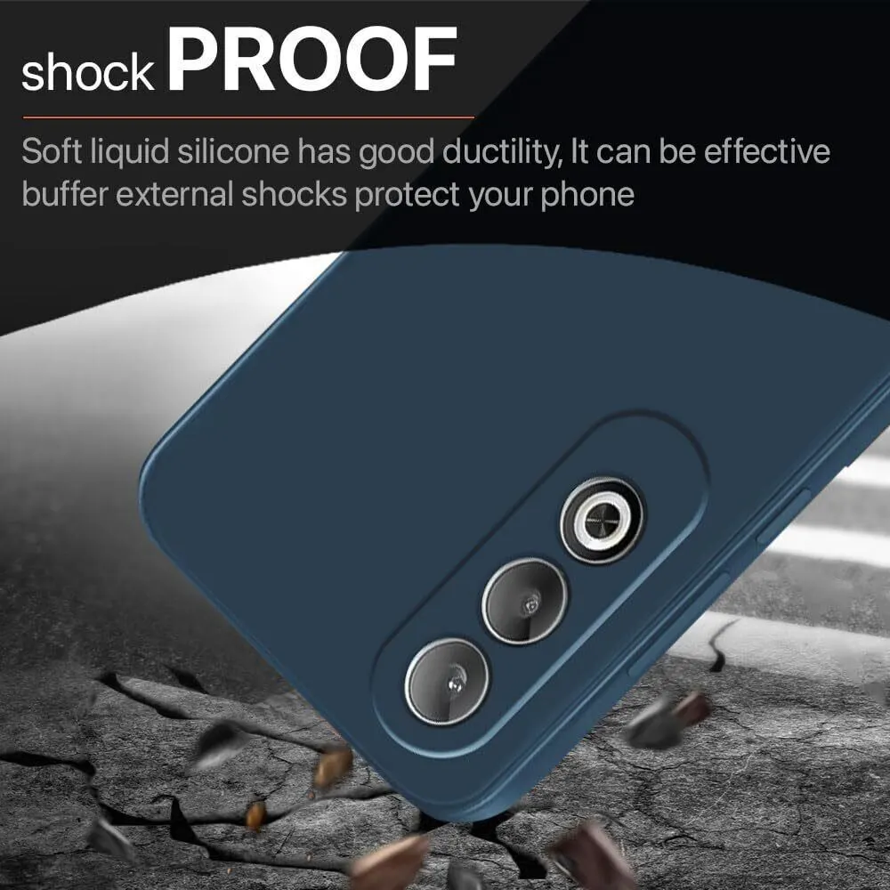 Micvir Back Cover for OnePlus Nord CE 4 5G (Blue, Dual Protection, Silicon, Pack of: 1) — image 4 of 5