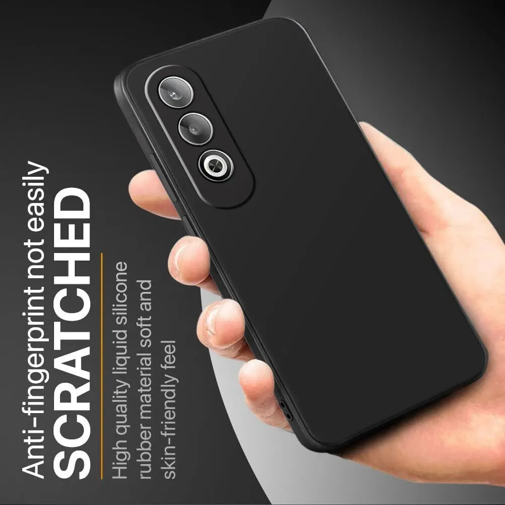 Micvir Back Cover for OnePlus Nord CE 4 Lite 5G (Black, Dual Protection, Silicon, Pack of: 1) — image 3 of 5