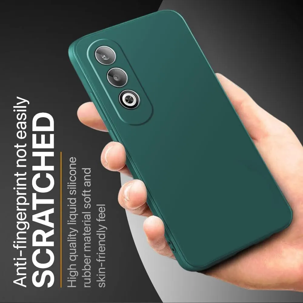 Micvir Back Cover for OnePlus Nord CE 4 Lite 5G (Green, Dual Protection, Silicon, Pack of: 1) — image 3 of 5