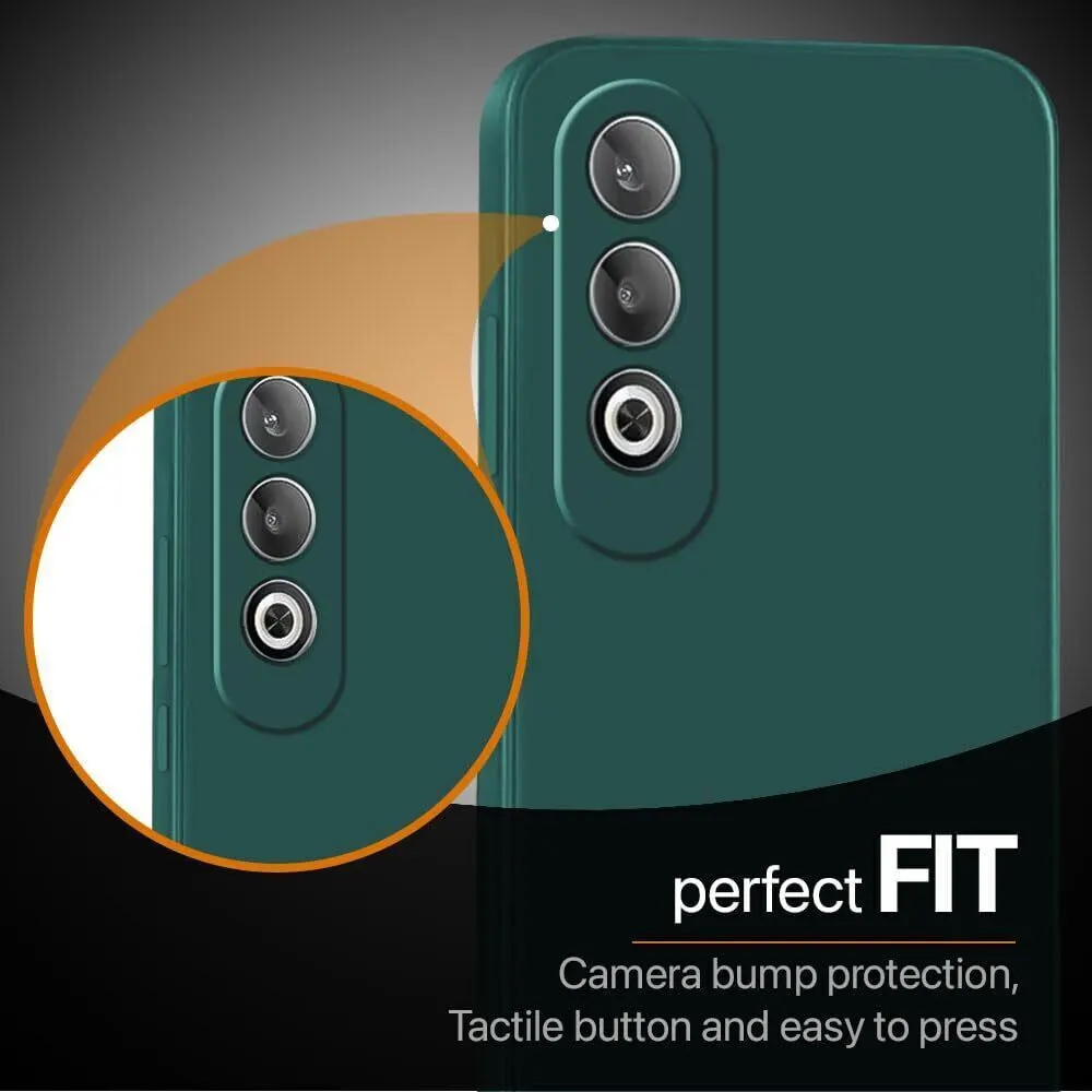 Micvir Back Cover for OnePlus Nord CE 4 Lite 5G (Green, Dual Protection, Silicon, Pack of: 1) — image 4 of 5