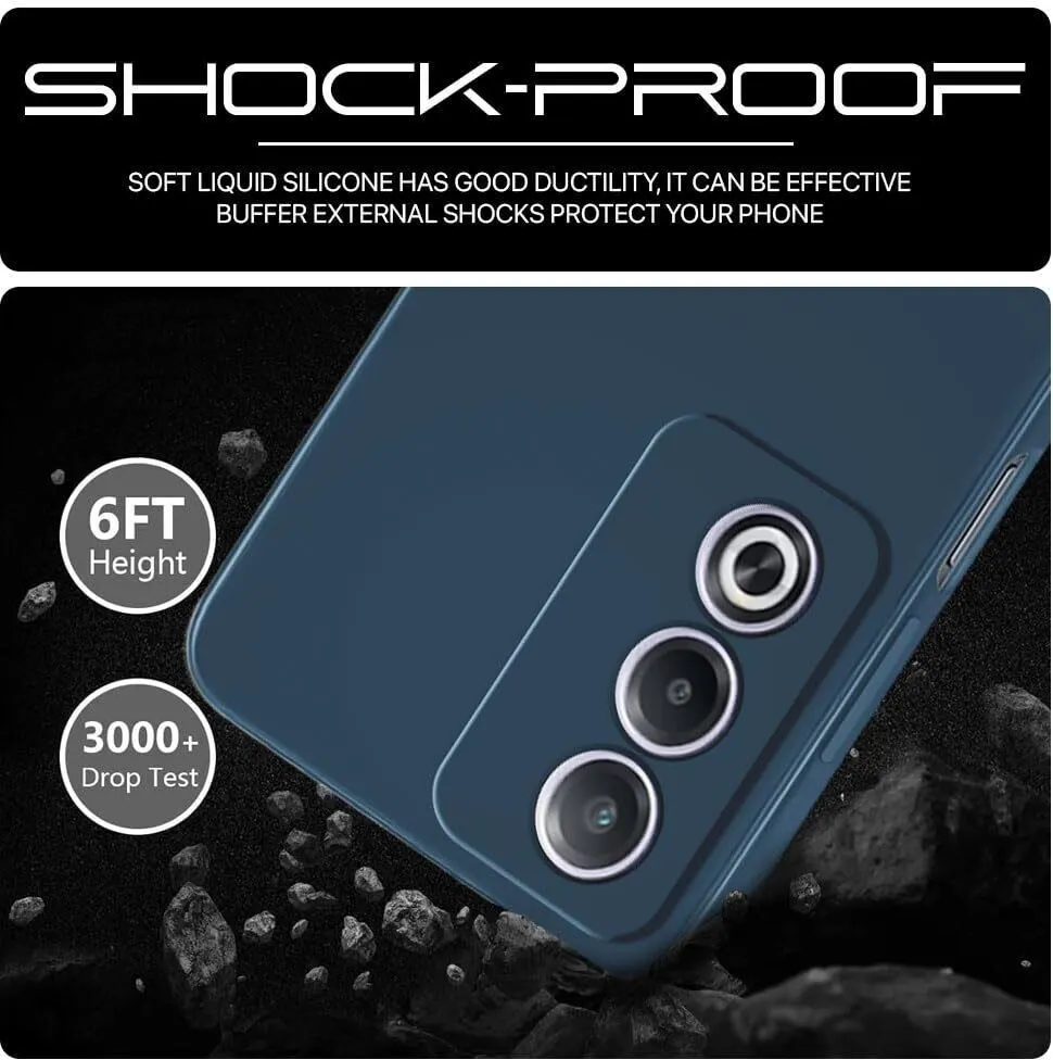Micvir Back Cover for Oppo A3 Pro 5G (Blue, Dual Protection, Silicon, Pack of: 1) — image 2 of 5