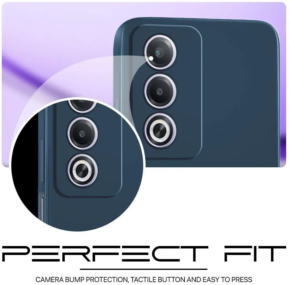 Micvir Back Cover for Oppo A3 Pro 5G (Blue, Dual Protection, Silicon, Pack of: 1) — image 4 of 5