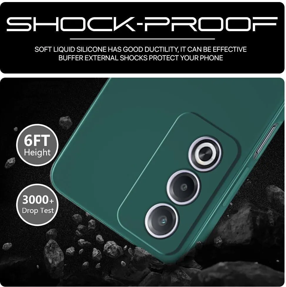 Micvir Back Cover for Oppo A3 Pro 5G (Green, Dual Protection, Silicon, Pack of: 1) — image 2 of 5
