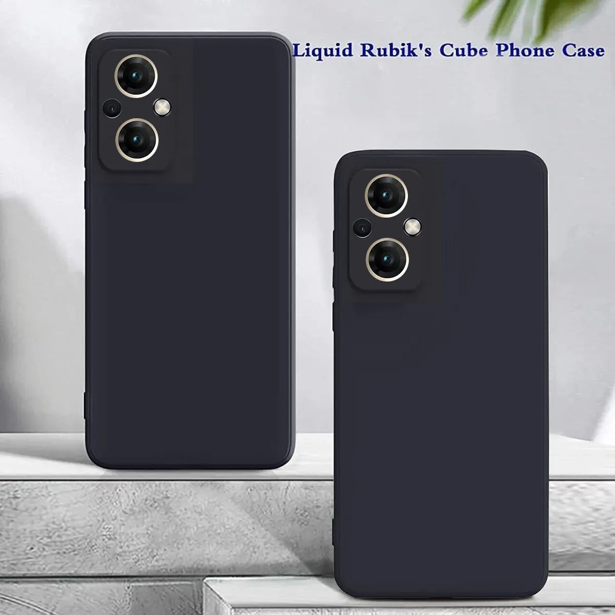 Micvir Back Cover for Oppo F21 Pro 5G (Black, Dual Protection, Silicon, Pack of: 1) — image 3 of 5