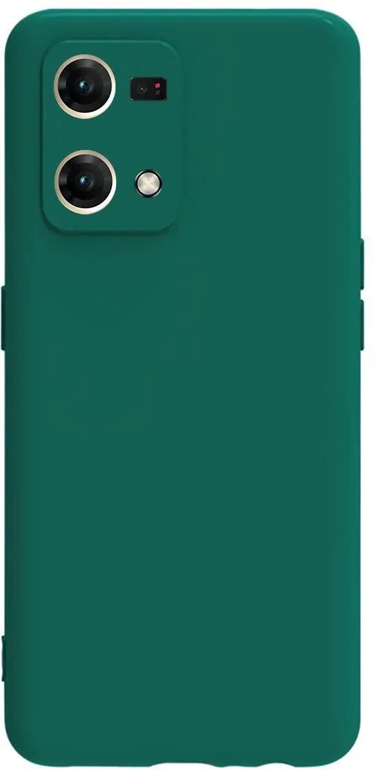 Micvir Back Cover for Oppo F21 Pro|F21s Pro (Green, Dual Protection, Silicon, Pack of: 1) — image 4 of 5