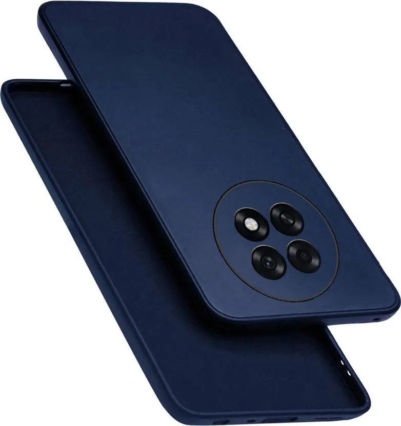 Micvir Back Cover for OPPO F31 Pro Plus 5G (Blue, Dual Protection, Silicon, Pack of: 1)