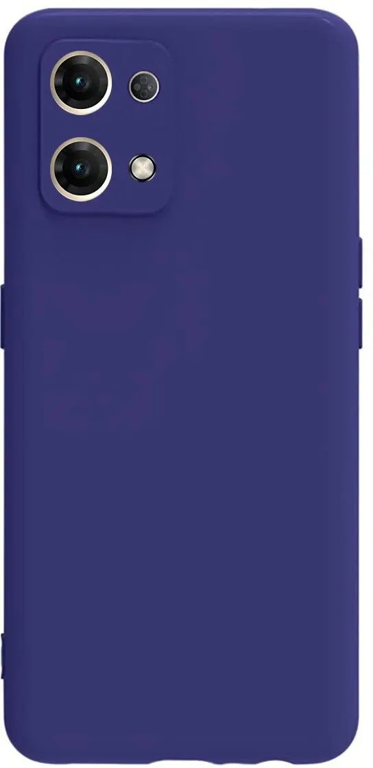 Micvir Back Cover for Oppo Reno8 Pro 5G (Blue, Dual Protection, Silicon, Pack of: 1) — image 3 of 5