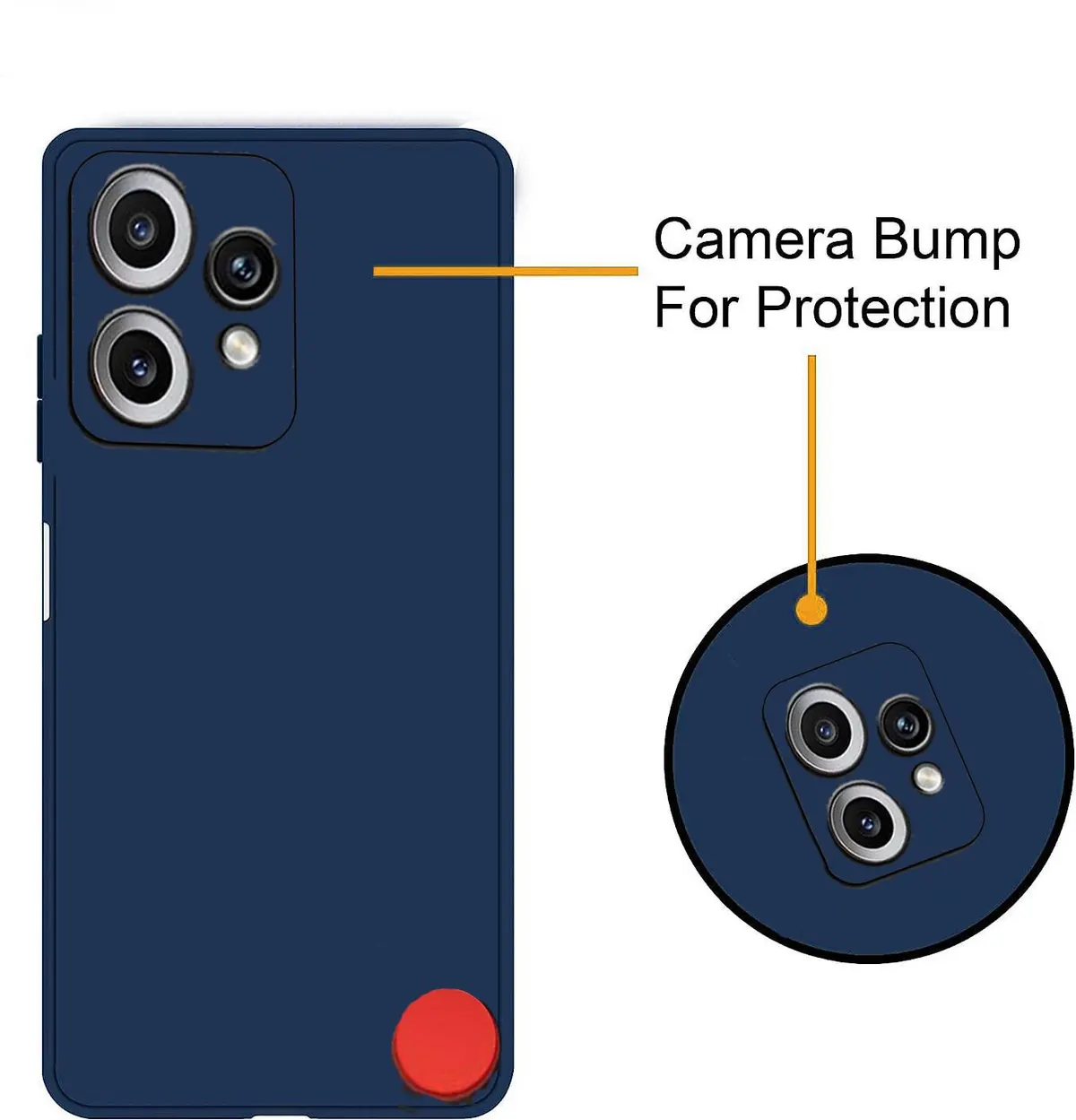 Micvir Back Cover for CMF by Nothing Phone 2 Pro 5G (Blue, Dual Protection, Silicon, Pack of: 1) — image 3 of 5