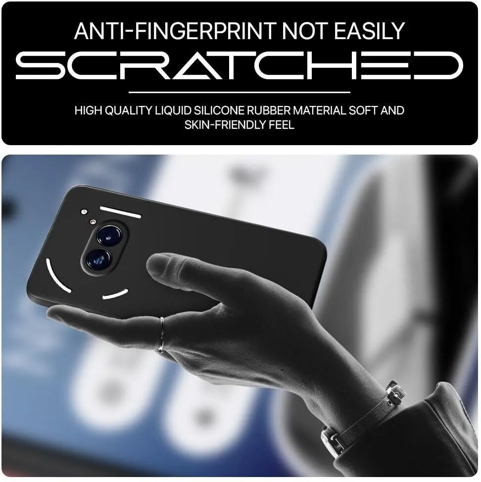 Micvir Back Cover for Nothing Phone (2a) 5G (Black, Dual Protection, Silicon, Pack of: 1) — image 3 of 5