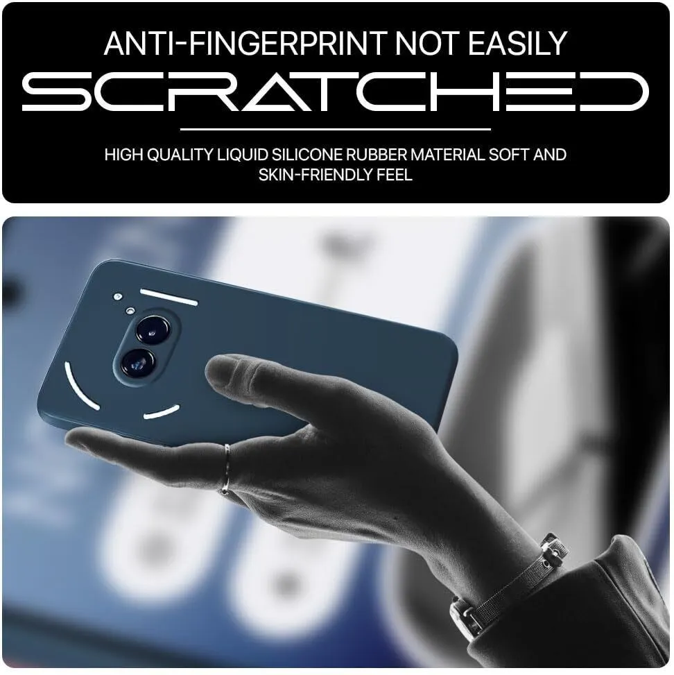 Micvir Back Cover for Nothing Phone (2a) 5G (Blue, Dual Protection, Silicon, Pack of: 1) — image 3 of 5