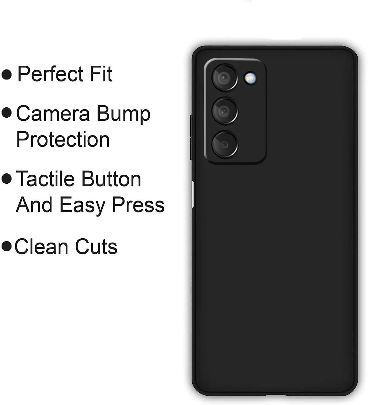 Micvir Back Cover for Redmi 15 5G (Black, Dual Protection, Silicon, Pack of: 1) — image 4 of 5