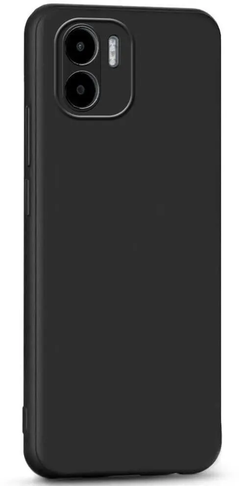 Micvir Back Cover for Redmi A1 (Black, Dual Protection, Silicon, Pack of: 1) — image 3 of 5