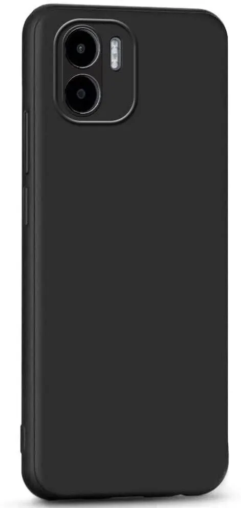 Micvir Back Cover for Redmi A2 (Black, Dual Protection, Silicon, Pack of: 1) — image 3 of 5