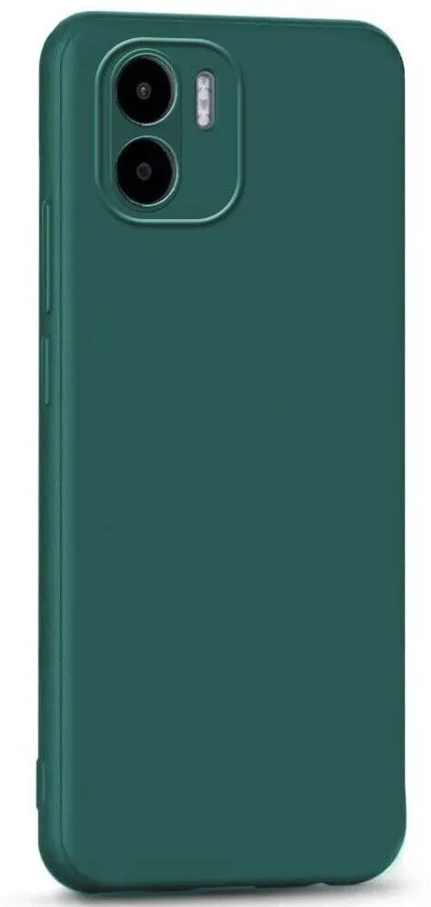 Micvir Back Cover for Redmi A2 (Green, Dual Protection, Silicon, Pack of: 1) — image 3 of 5