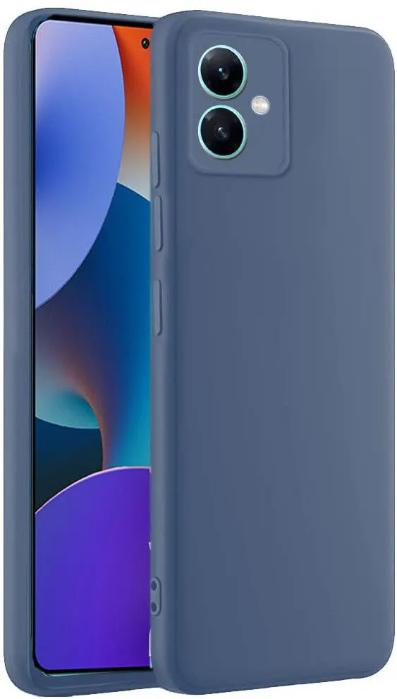 Micvir Back Cover for Redmi Note 12 5G (Blue, Dual Protection, Silicon, Pack of: 1) — image 2 of 5