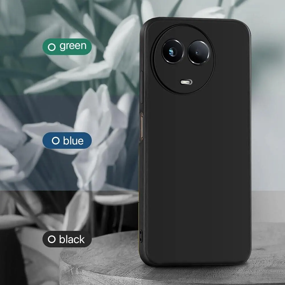 Micvir Back Cover for Realme 11 5G (Black, Dual Protection, Silicon, Pack of: 1) — image 2 of 5