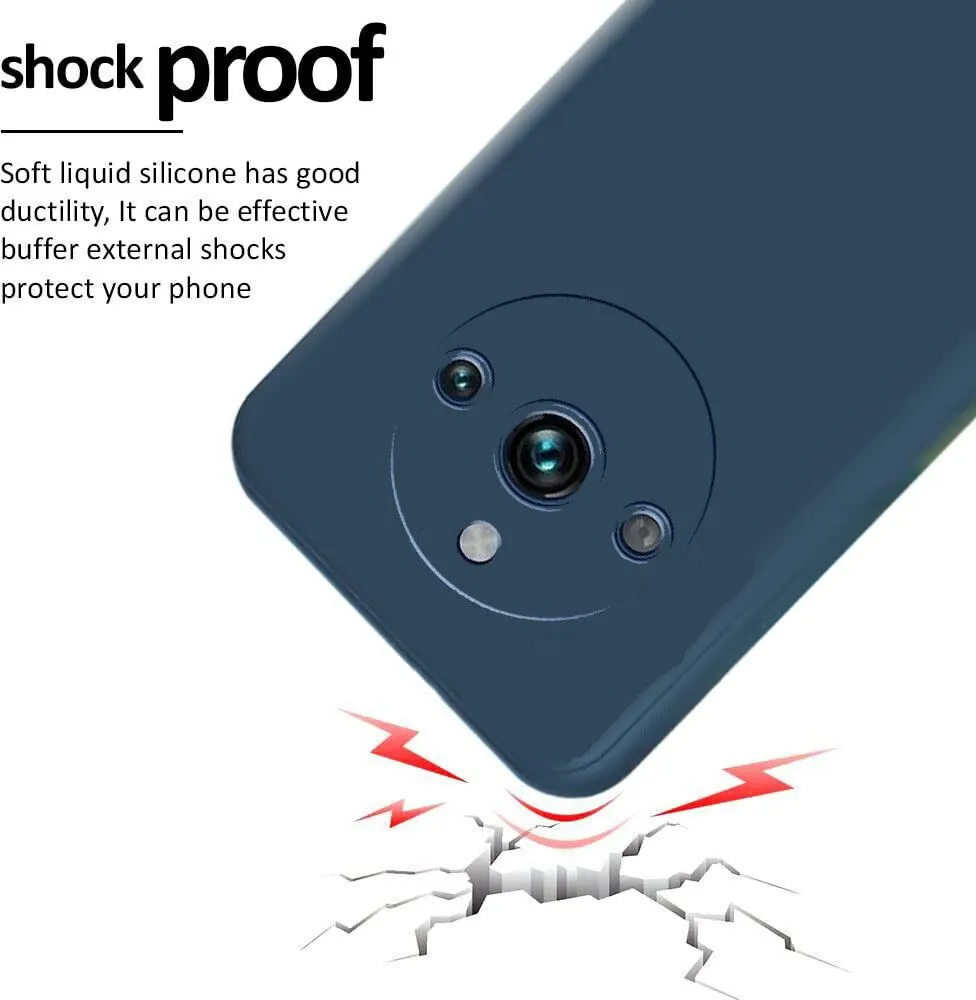 Micvir Back Cover for Realme 11 Pro (Blue, Dual Protection, Silicon, Pack of: 1) — image 3 of 5