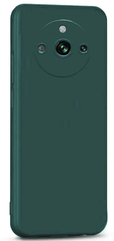 Micvir Back Cover for Realme 11 Pro (Green, Dual Protection, Silicon, Pack of: 1) — image 2 of 5