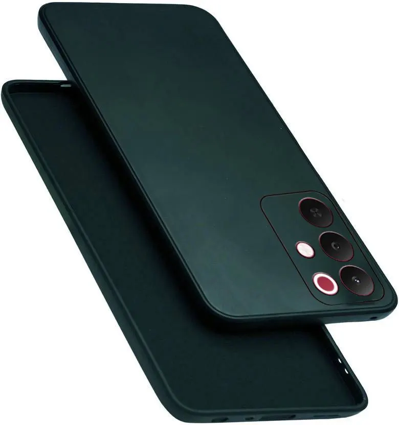 Xolia Back Cover for Realme 15x 5G (Green, Dual Protection, Silicon, Pack of: 1)