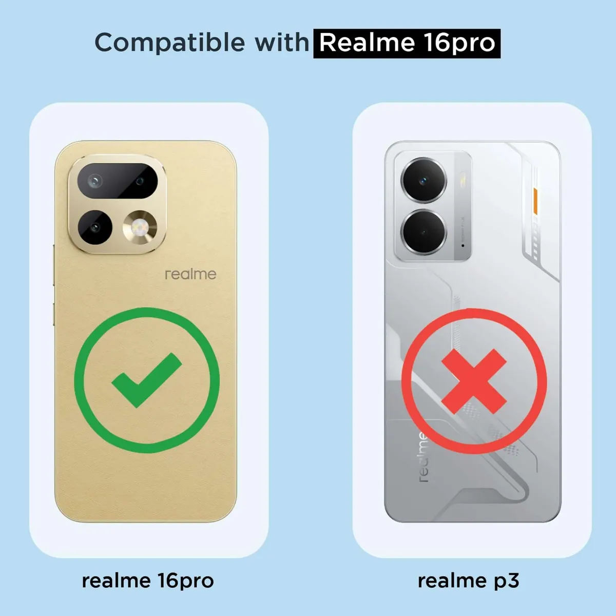 Xolia Back Cover for Realme 16 Pro 5G (Green, Dual Protection, Silicon, Pack of: 1) — image 2 of 5