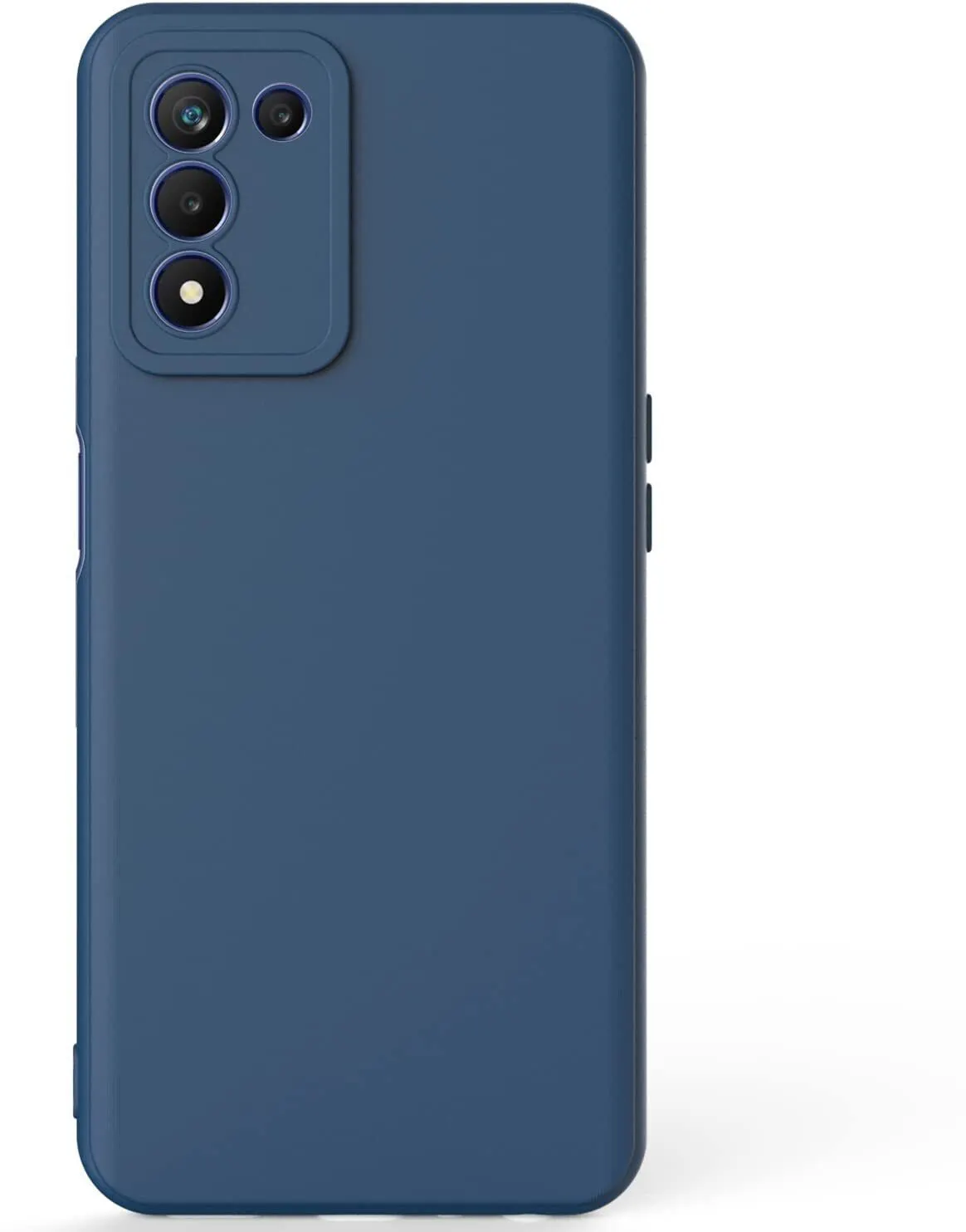 Micvir Back Cover for Realme 9 5G SE (Blue, Dual Protection, Silicon, Pack of: 1) — image 3 of 5