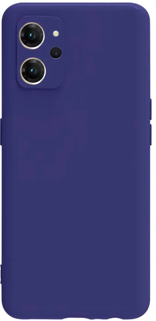 Micvir Back Cover for Oppo A96 (Blue, Dual Protection, Silicon, Pack of: 1) — image 4 of 5