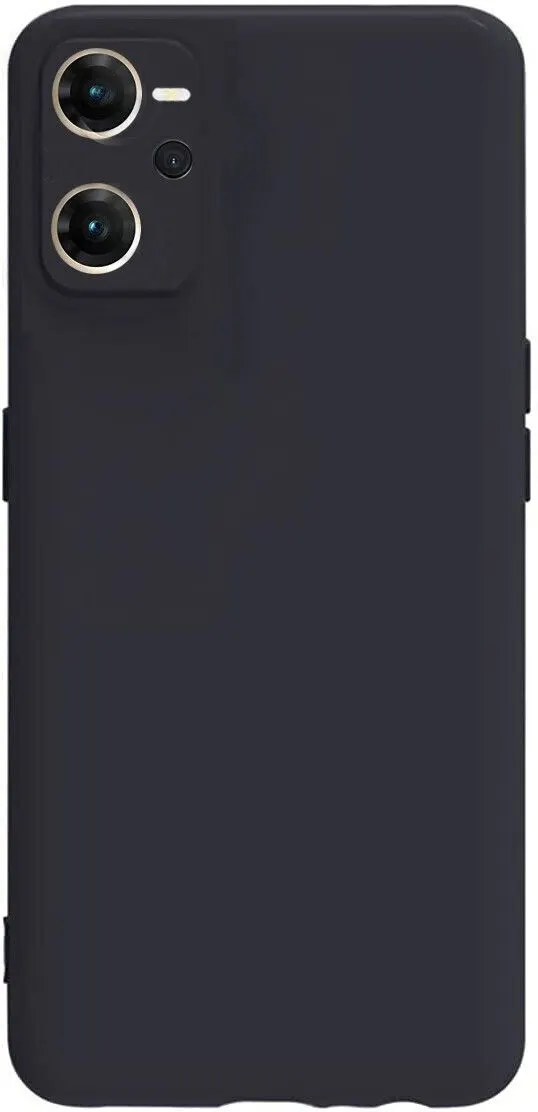 Micvir Back Cover for Realme C35 (Black, Dual Protection, Silicon, Pack of: 1) — image 4 of 5