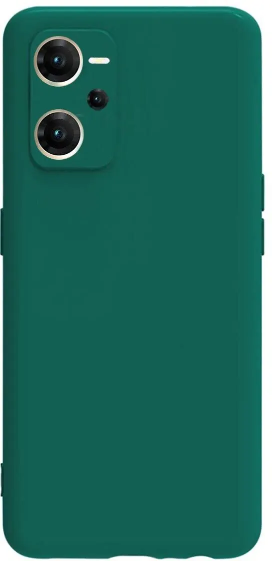 Micvir Back Cover for Realme C35 (Green, Dual Protection, Silicon, Pack of: 1) — image 3 of 5