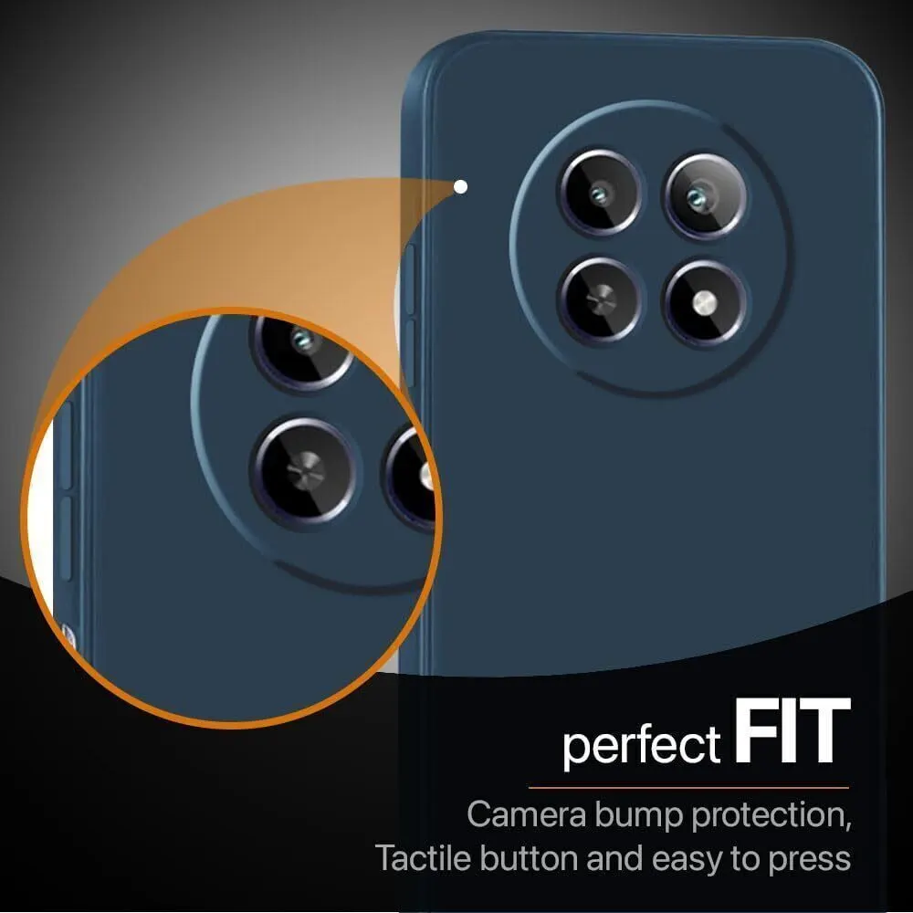 Micvir Back Cover for Realme C65 5G (Blue, Dual Protection, Silicon, Pack of: 1) — image 3 of 5
