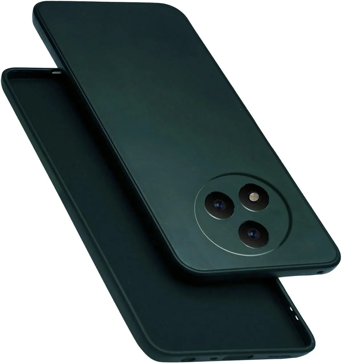Micvir Back Cover for Realme Narzo 80 Pro 5G (Green, Dual Protection, Silicon, Pack of: 1)
