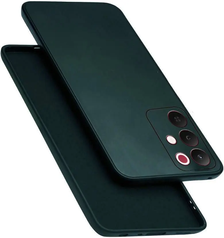 Xolia Back Cover for Realme Narzo 90x 5G (Green, Dual Protection, Silicon, Pack of: 1)