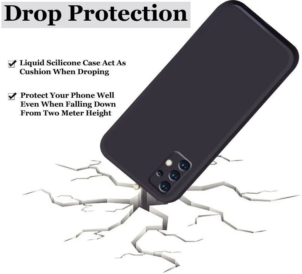 Micvir Back Cover for Samsung Galaxy A13 (Black, Dual Protection, Silicon, Pack of: 1) — image 4 of 5