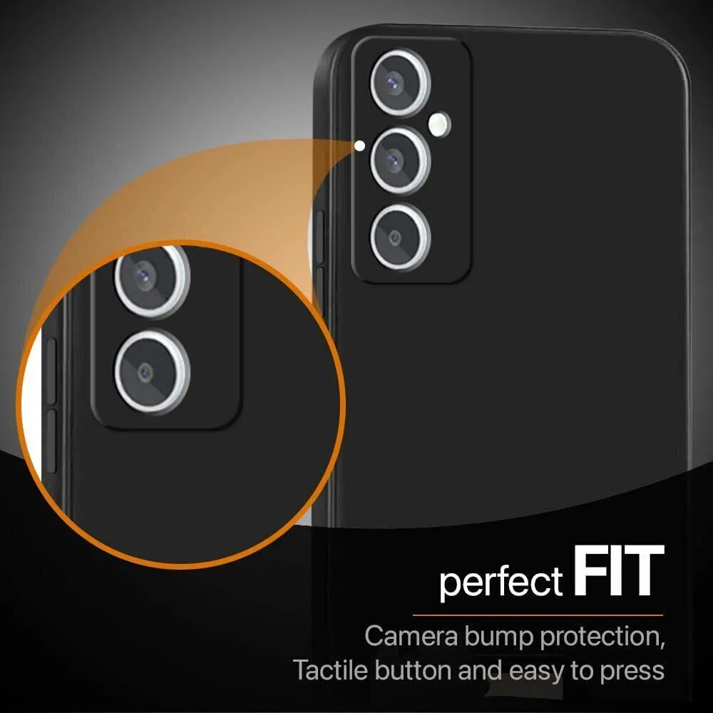 Micvir Back Cover for Samsung Galaxy A54 5G (Black, Dual Protection, Silicon, Pack of: 1) — image 2 of 5
