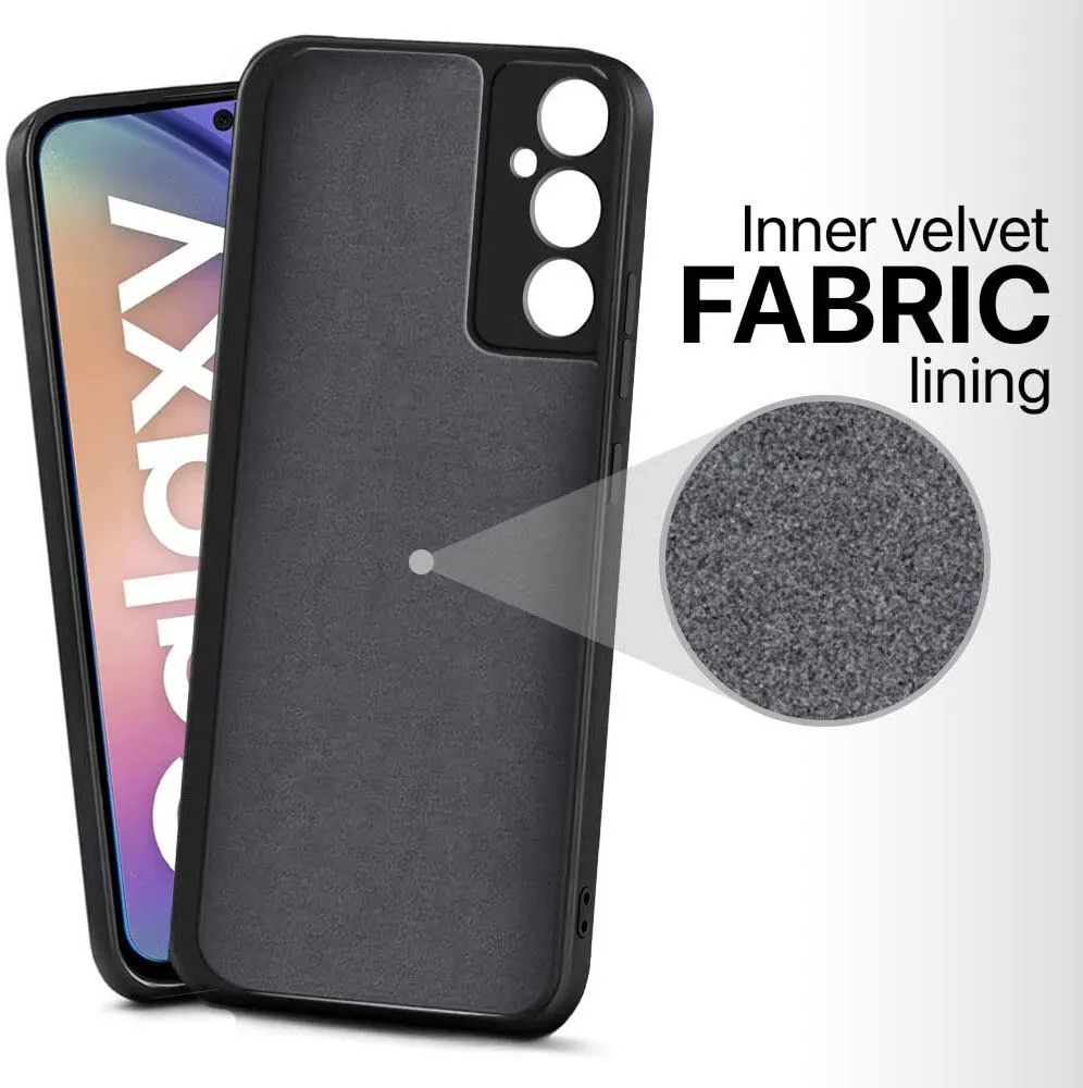 Micvir Back Cover for Samsung Galaxy A54 5G (Black, Dual Protection, Silicon, Pack of: 1) — image 4 of 5