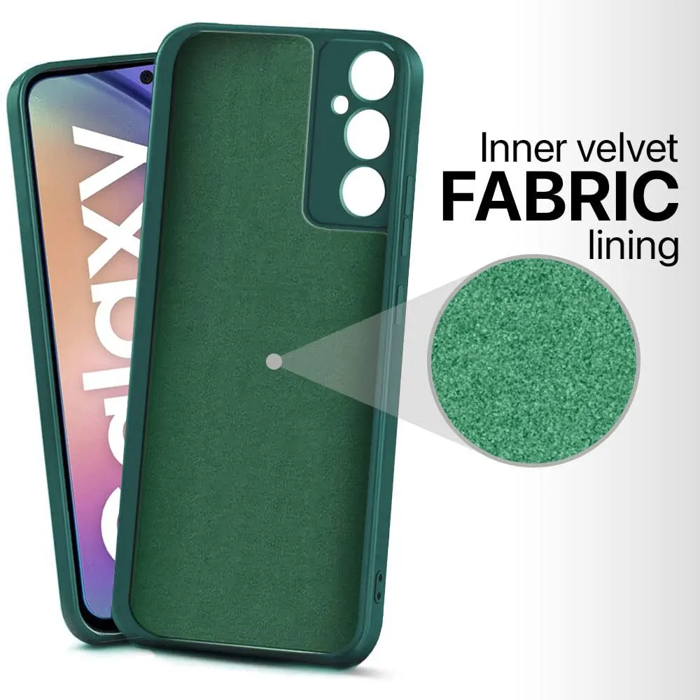 Micvir Back Cover for Samsung Galaxy A54 5G (Green, Dual Protection, Silicon, Pack of: 1) — image 4 of 5